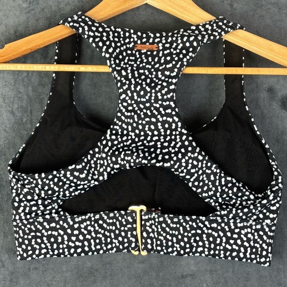 DOYOUEVEN Black Speckle TOP & LEGGINGS SET with Rose Gold Lettering and details! - Picture 4 of 14